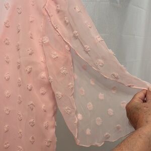 Perfect Pink Flutter sleeve Dress 🌸🌸🌸